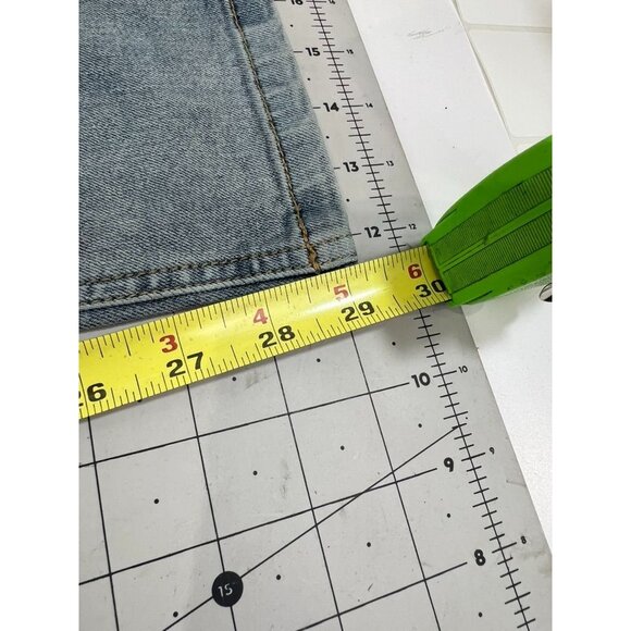 Kayden K Men's Distressed Denim Skinny Jeans Sz. 32 Cotton Blend Ripped Denim - Picture 8 of 10